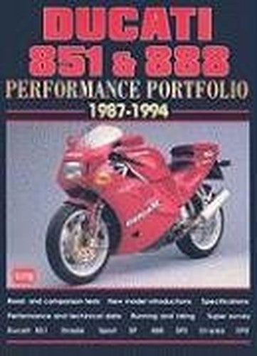 Ducati 851 and 888 Performance Portfolio 1987-1994