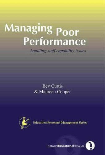 Managing Poor Performance