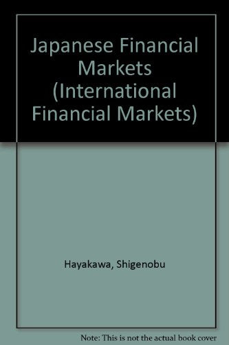 Japanese Financial Markets