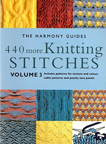 440 More Knitting Stitches Vol 3