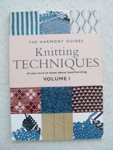 HG KNITTING TECHNIQUES VOL 1
