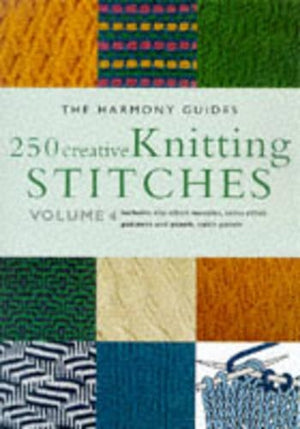 HG 250 CREATIVE KNIT. STITCHES