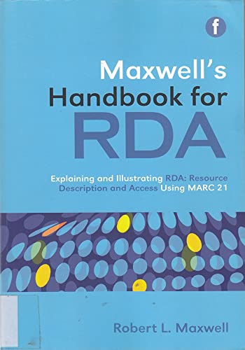 Maxwell's Handbook for RDA