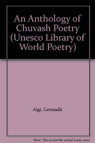 An Anthology of Chuvash Poetry