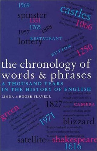 The Chronology of Words and Phrases