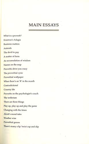 Dictionary of Proverbs and Their Origins