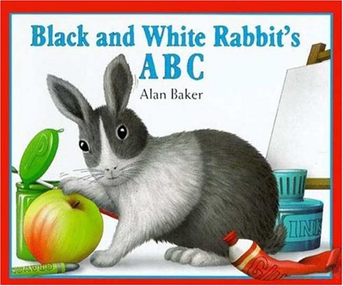 Black+white Rabbit ABC Pob