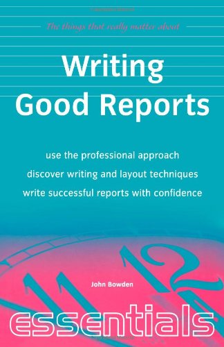 Writing Good Reports