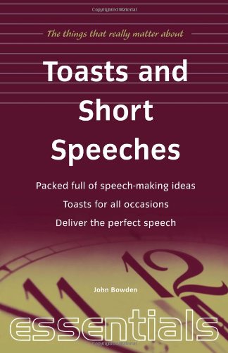 Toasts and Short Speeches