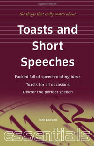 Toasts and Short Speeches 