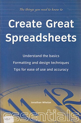 Create Great Spreadsheets