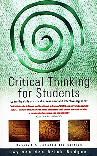 Critical Thinking for Students