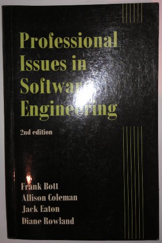 Professional Issues In Software Engineering