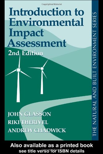 Introduction To Environmental Impact Assessment