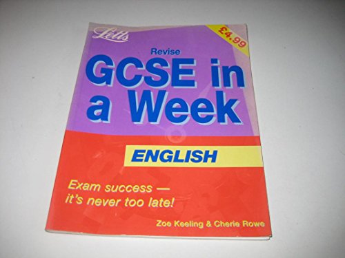 Revise GCSE in a Week English