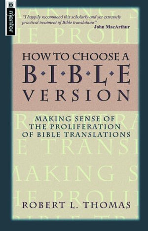 How to Choose a Bible Version