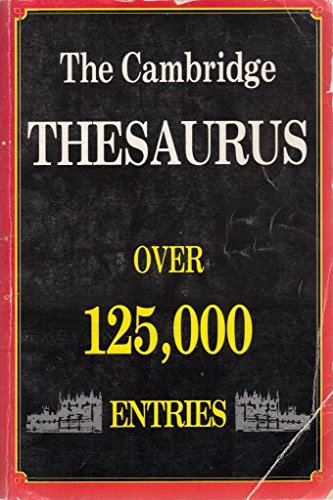 The Cambridge Thesaurus