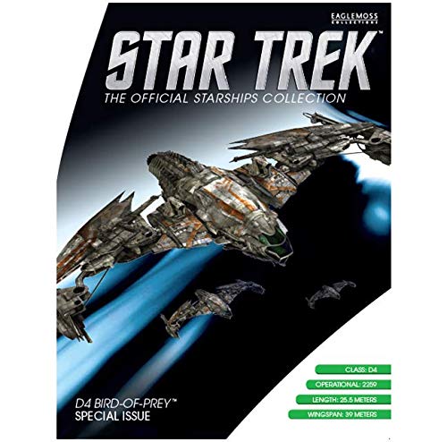 Star Trek Official Starship Collection - Klingon D4 Bird-of-Prey Model Ship