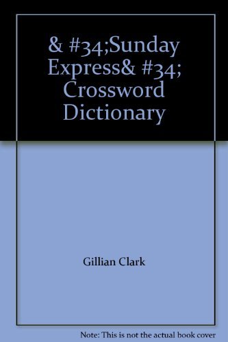 Sunday Express Crossword Dictionary 2