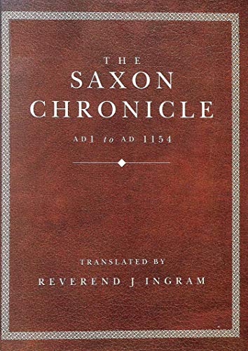 Ingram's Saxon Chronicle