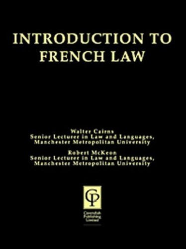 Introduction To French Law