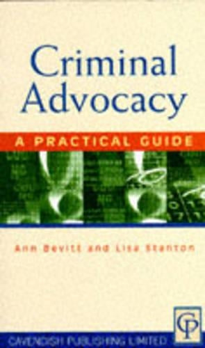 Criminal Advocacy