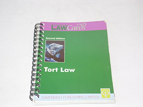 Cavendish: Tort Lawcards