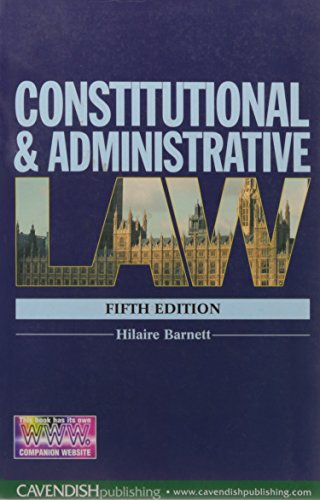 Constitutional & Administrative Law