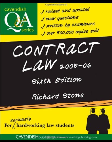 Contract Law Q&A 2005-2006