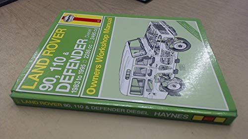 Land Rover 90/110 and Defender Owners Workshop Manual