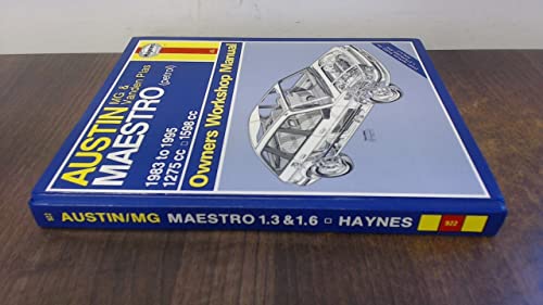 Austin/MG Maestro Owner's Workshop Manual