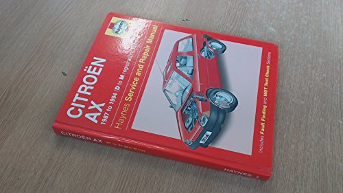 Citroen AX (Petrol and Diesel) Service and Repair Manual