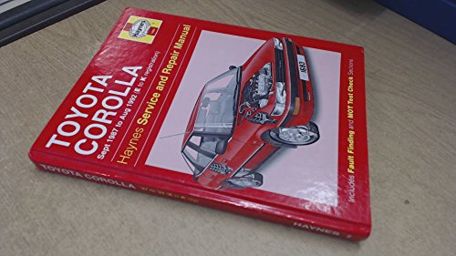 Toyota Corolla 1987-92 Service and Repair Manual