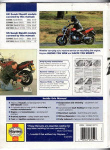 Suzuki 6SF600 & 6SF1200 Bandit 600CC & 1200CC 