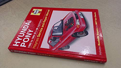 The Hyundai Pony Service Repair Manual