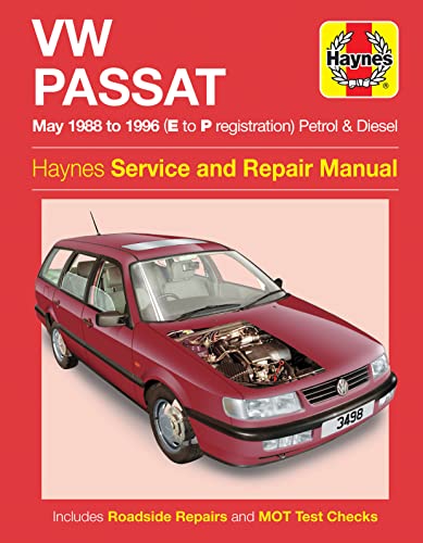 VW Passat 4-Cyl Petrol & Diesel (May 88 - 96) E To P