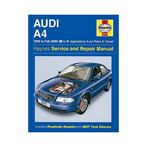 Audi A4 (4-cylinder) Service and Repair Manual