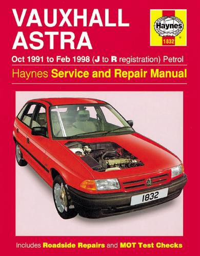 Vauxhall Astra Petrol (Oct 91 - Feb 98) J To R