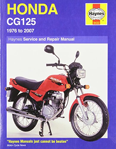 Honda CG125 (1976-2000) Service and Repair Manual