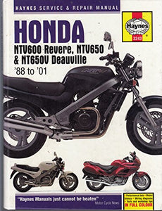 Honda NTV600 Revere, NTV650 and NT650 Deauville Service and Repair Manual 