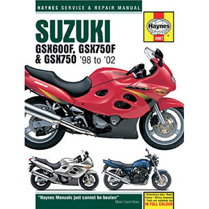 Suzuki GSX600/750F and GSX750 Service and Repair Manual 