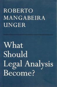 What Should Legal Analysis Become? 