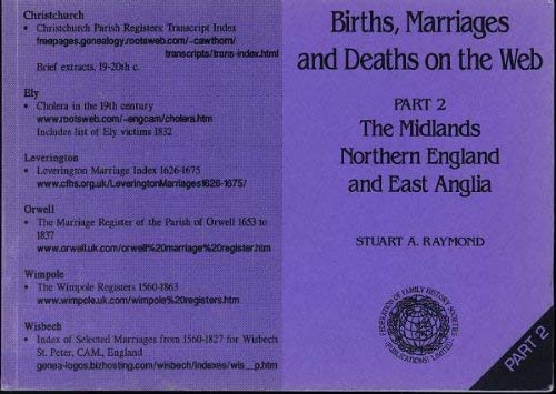 Births, Marriages and Deaths on the Web