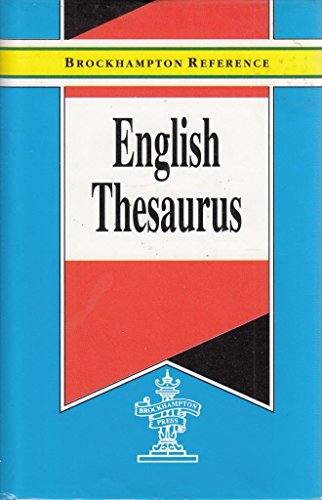 English Thesaurus