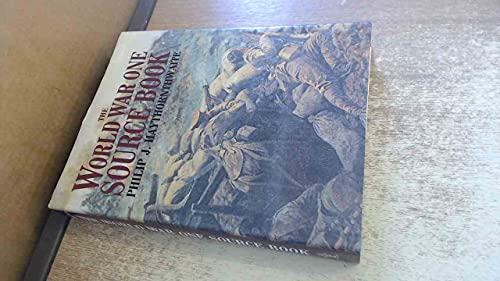 The World War One Source Book
