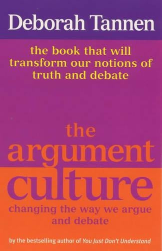 The Argument Culture