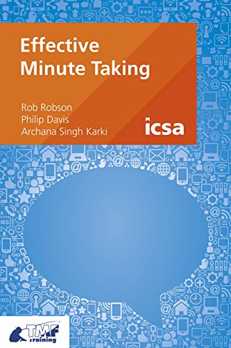 Effective Minute Taking