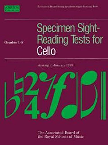 Specimen Sight-Reading Tests for Cello