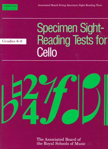 Specimen Sight-Reading Tests for Cello