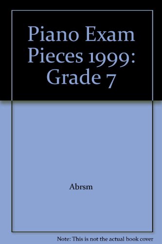 Piano Exam Pieces 1999